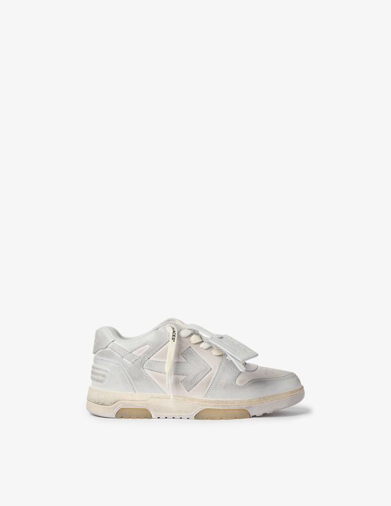 rinascente Off-White Sneakers in pelle vintage