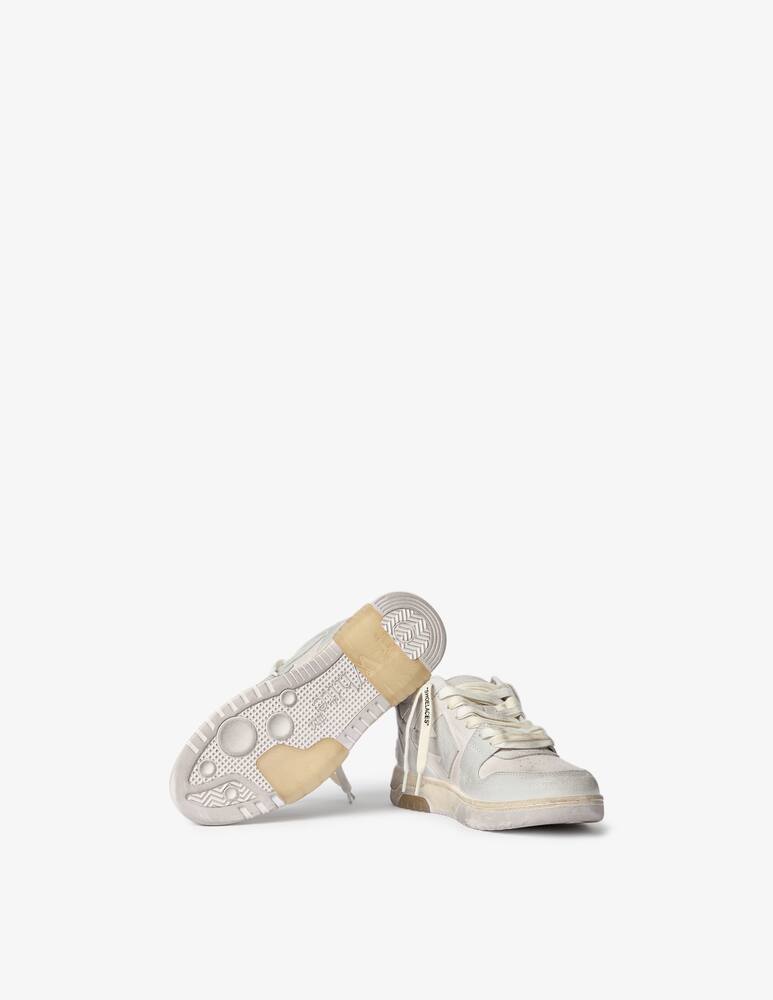rinascente Off-White Sneakers in pelle vintage