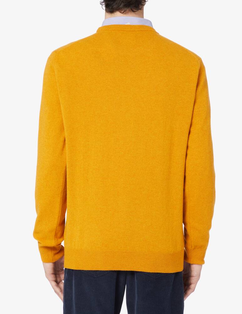 rinascente Gant Lambswool roundneck sweater - Yellow