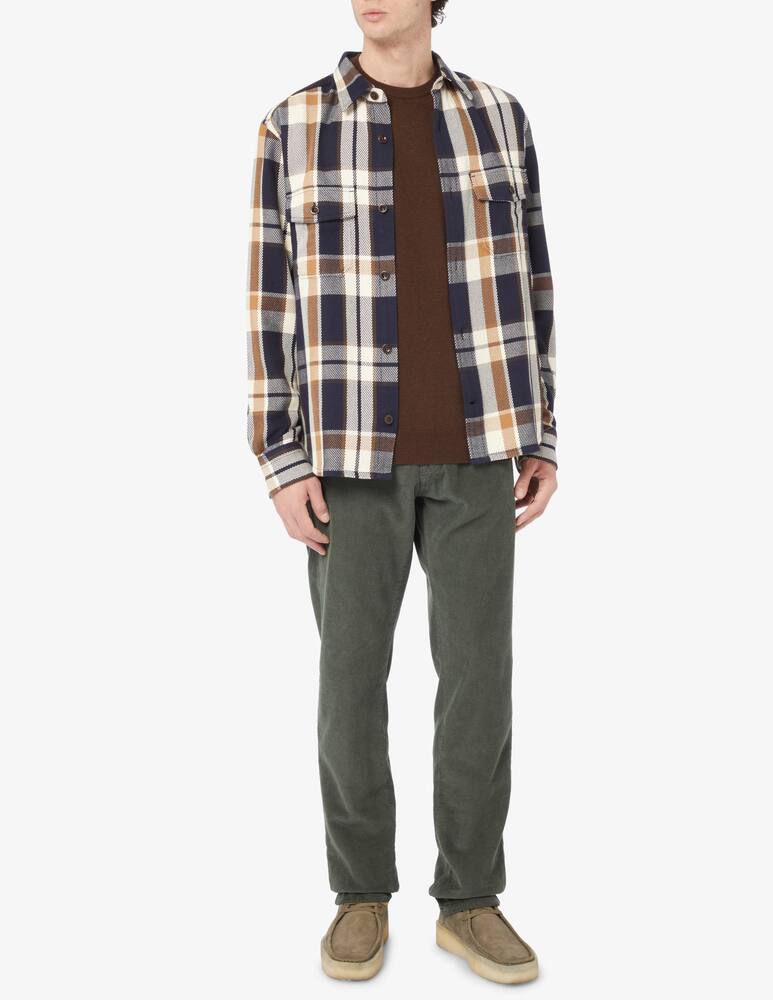 Gant Lambswool roundneck sweater - Brown - picture 2 Gant Lambswool roundneck sweater - Brown - picture 2