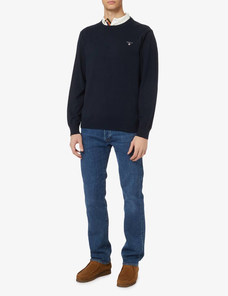 rinascente Gant Maglia girocollo in cotone 