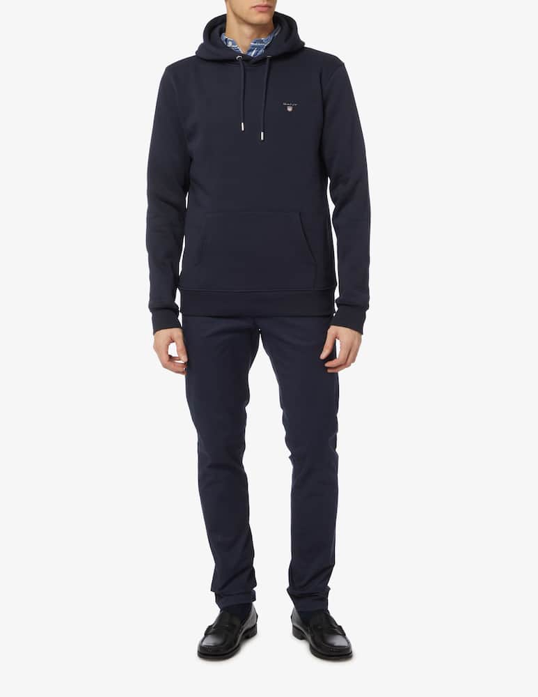 rinascente Gant Felpa con cappuccio con logo 