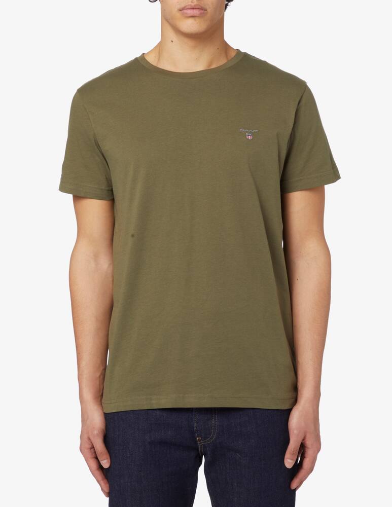 Gant Maglietta basic loghino - immagine 1 Gant Maglietta basic loghino - immagine 1