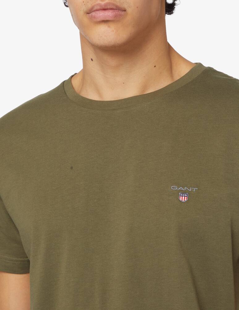 Gant Maglietta basic loghino - immagine 4 Gant Maglietta basic loghino - immagine 4