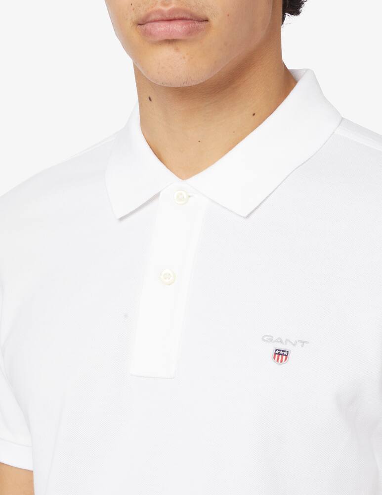 rinascente Gant Piquet slim fit polo 