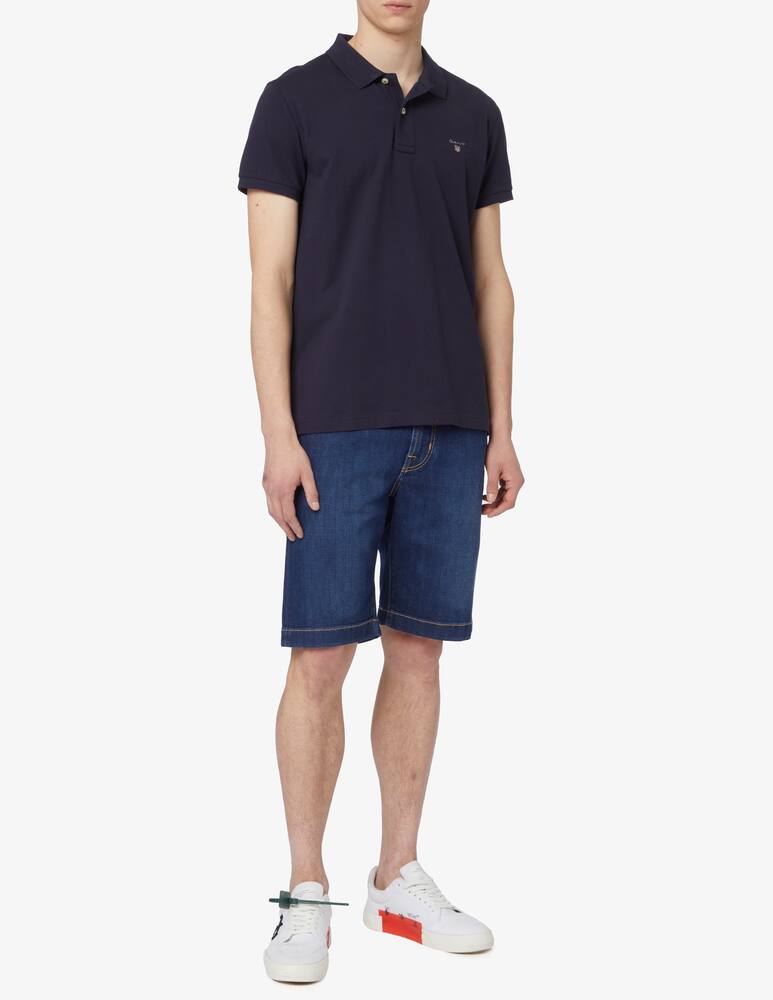 rinascente Gant Piquet slim fit polo 