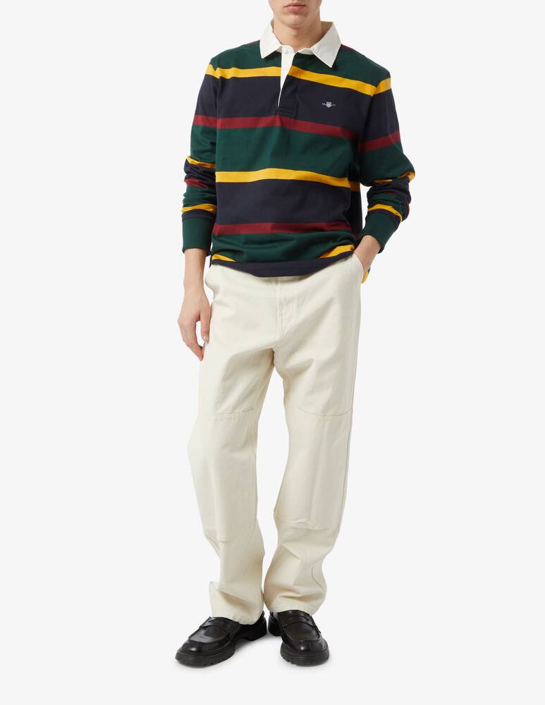 rinascente Gant Stripes long sleeve polo shirt