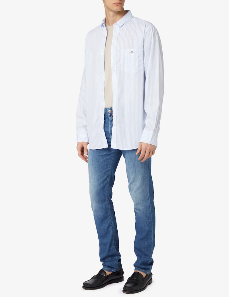 rinascente Gant Camicia poplin a righe