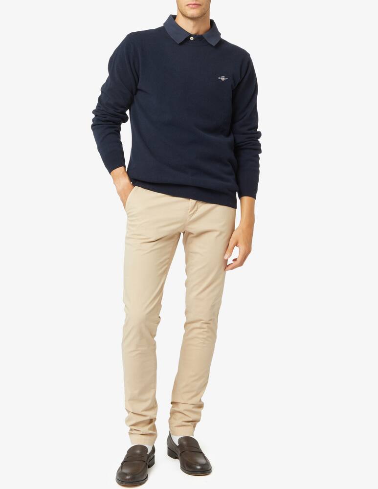 rinascente Gant Maglia girocollo in lana superfine