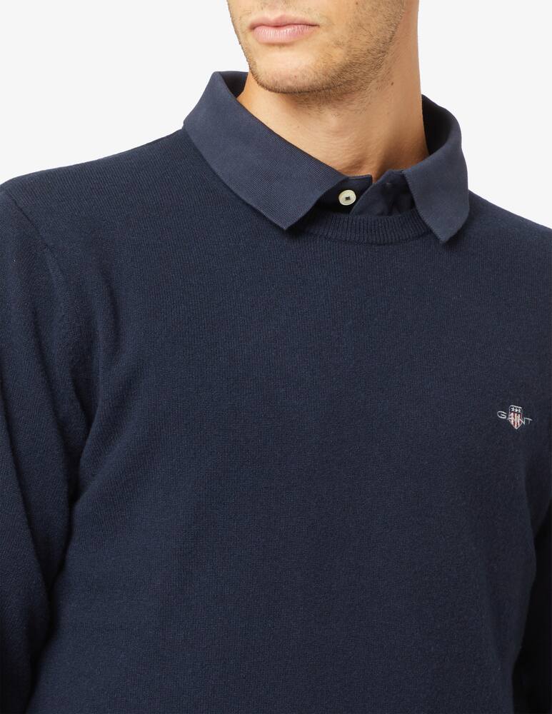 rinascente Gant Maglia girocollo in lana superfine