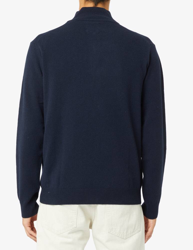 rinascente Gant Maglia mezza zip in lana superfine