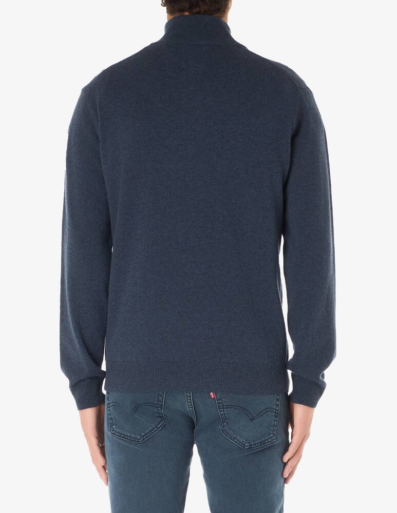 rinascente Gant Half zip superfine wool jumper