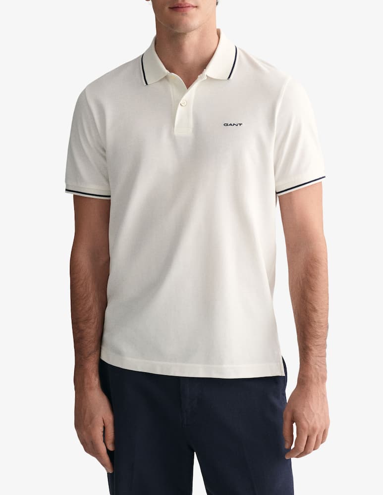 Gant Polo piquet contrast trim - picture 1 Gant Polo piquet contrast trim - picture 1