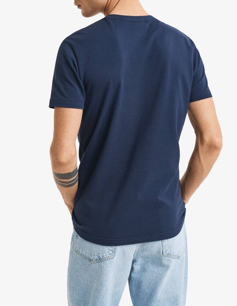 rinascente Gant T-shirt slim piquet loghino