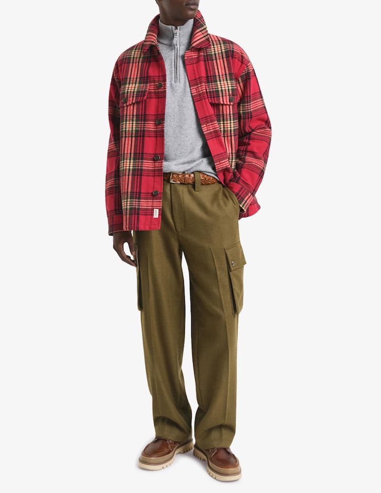 rinascente Gant Maglia in lana di agnello con mezza cerniera