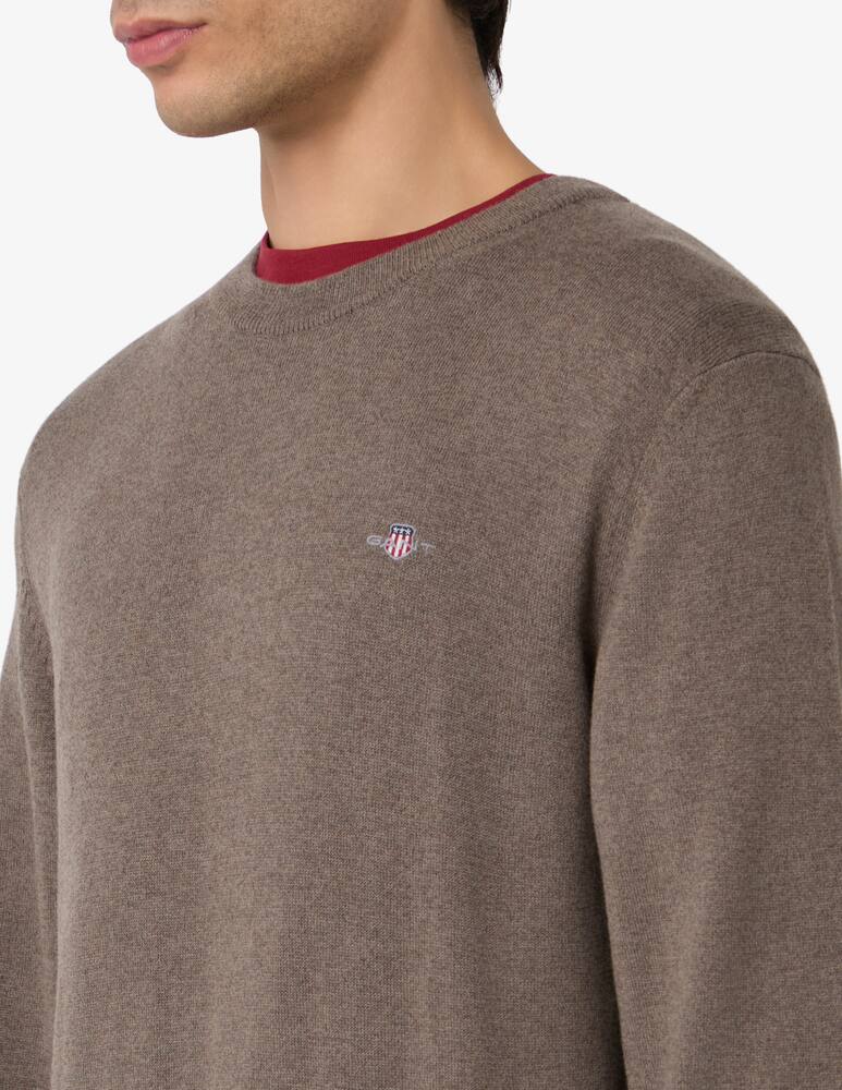 rinascente Gant Maglia girocollo in cotone e lana