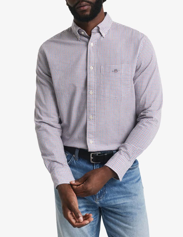 rinascente Gant Camicia popeline micro check