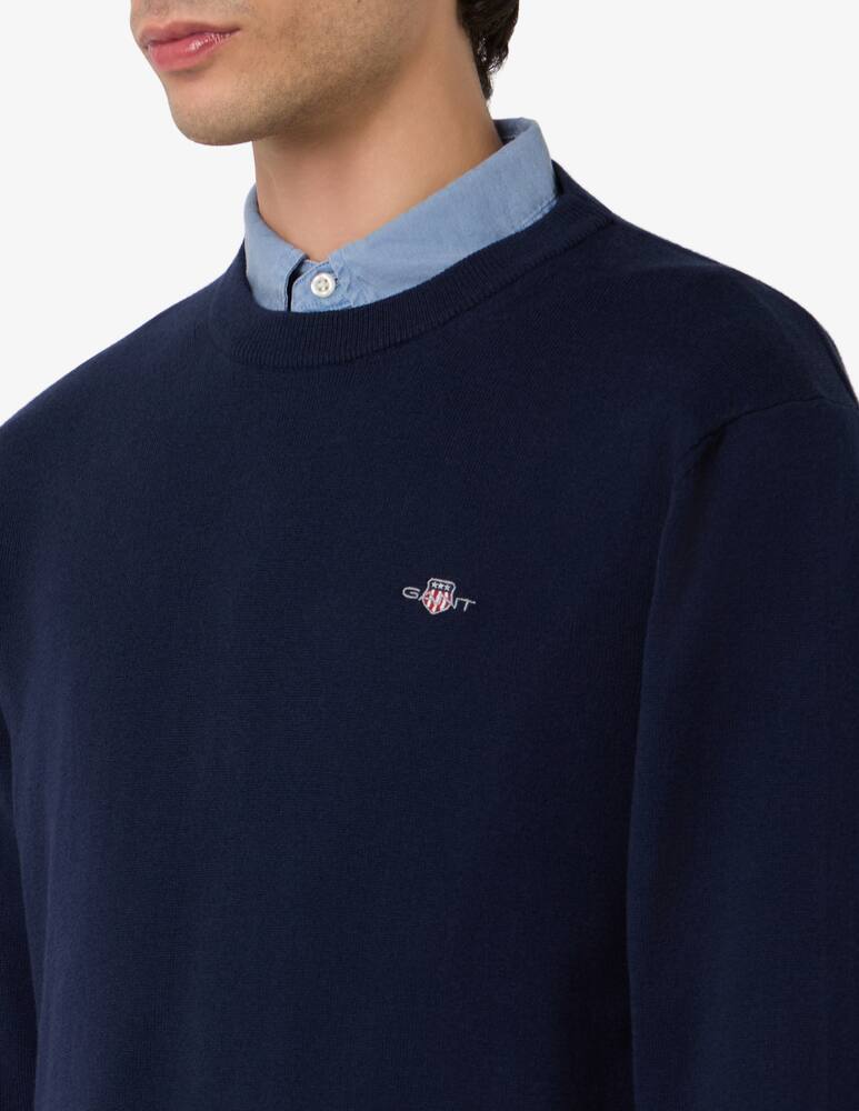 rinascente Gant Maglia girocollo in cotone e lana