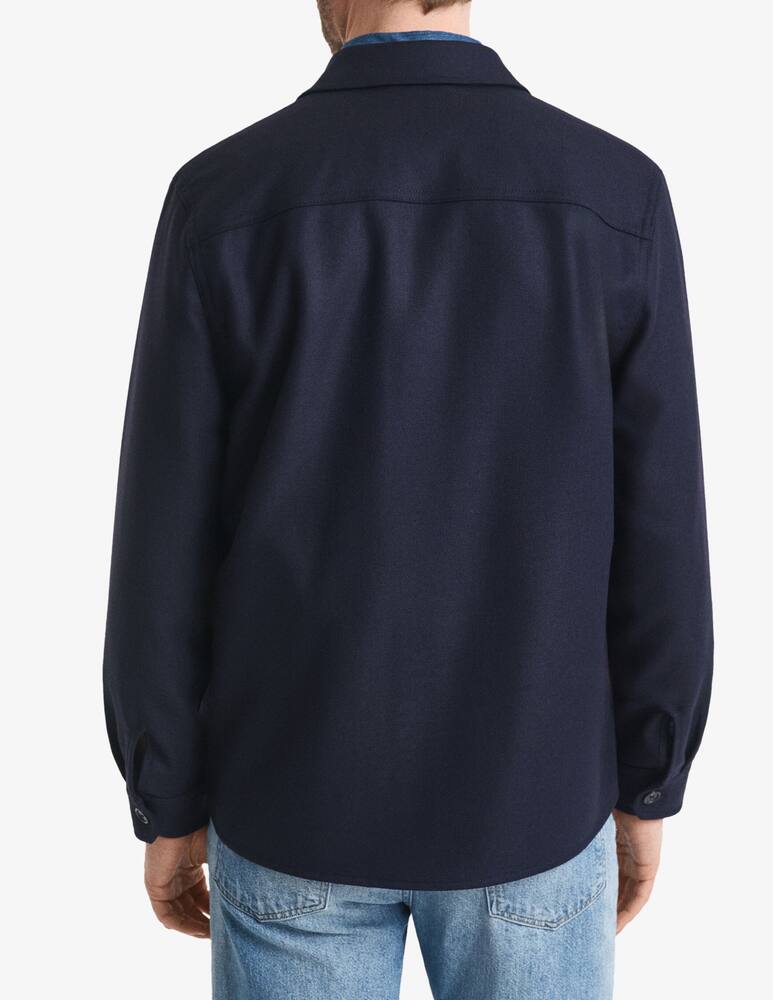 Gant Camicia overshirt in lana - immagine 2 Gant Camicia overshirt in lana - immagine 2