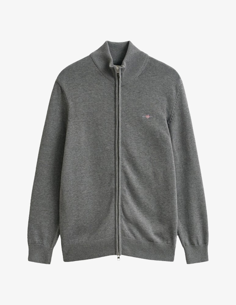 rinascente Gant Cardigan casual con zip in cotone