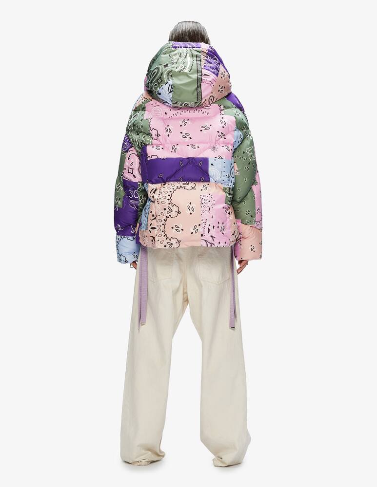 rinascente Khrisjoy Patch Bandana puff jacket - Pink