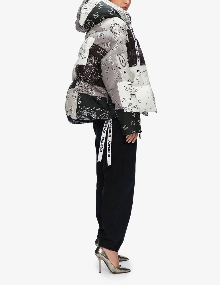 rinascente Khrisjoy Giacca piumino Patch Bandana - Nero