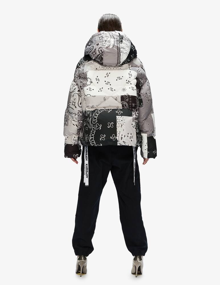 rinascente Khrisjoy Giacca piumino Patch Bandana - Nero