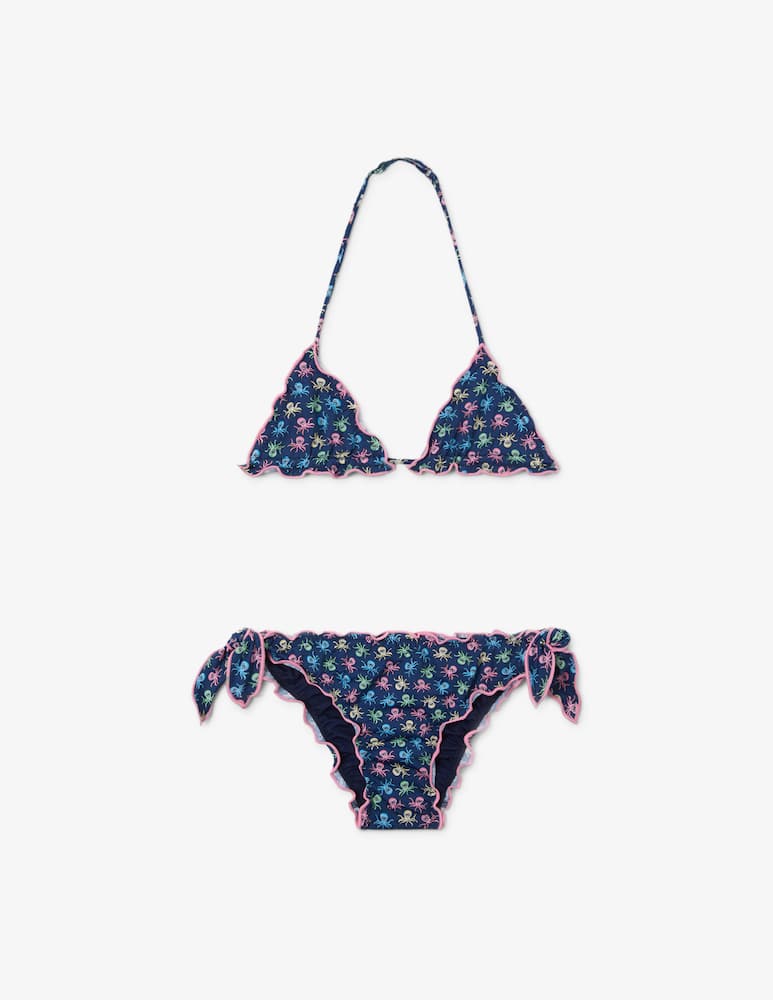 MC2 Saint Barth Bikini triangolo fantasia polpi - immagine 1 MC2 Saint Barth Bikini triangolo fantasia polpi - immagine 1