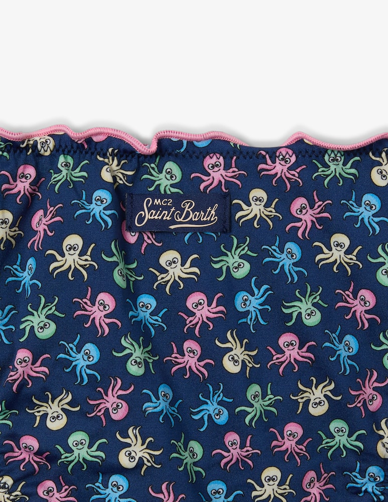 rinascente MC2 Saint Barth Bikini triangolo fantasia polpi