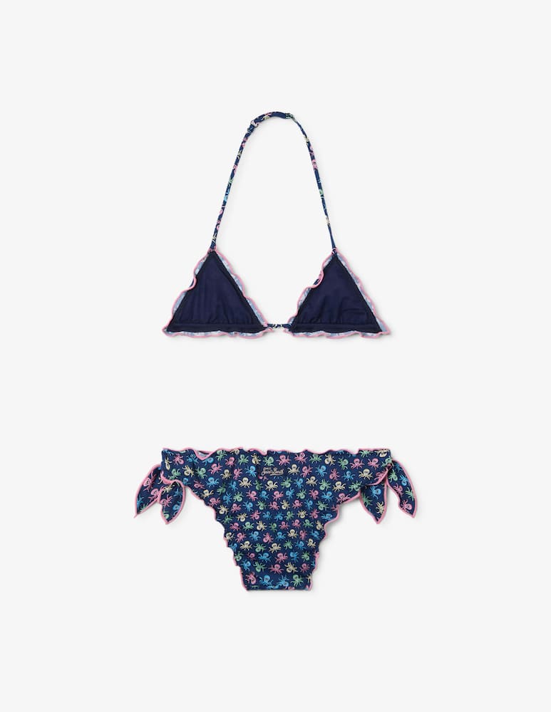 rinascente MC2 Saint Barth Bikini triangolo fantasia polpi