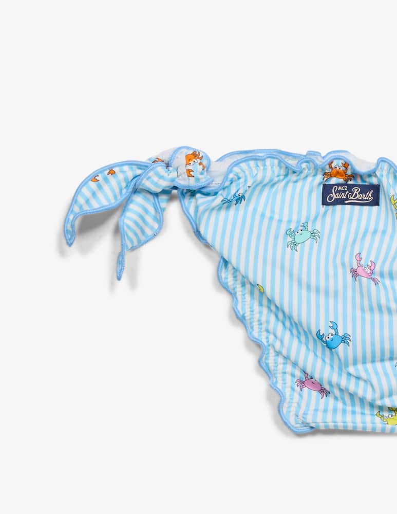 rinascente MC2 Saint Barth Bikini triangolo con granchi
