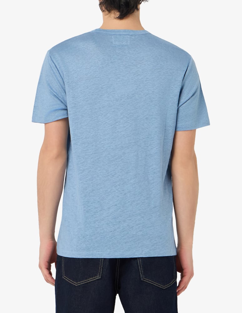 rinascente MC2 Saint Barth T-shirt girocollo in lino