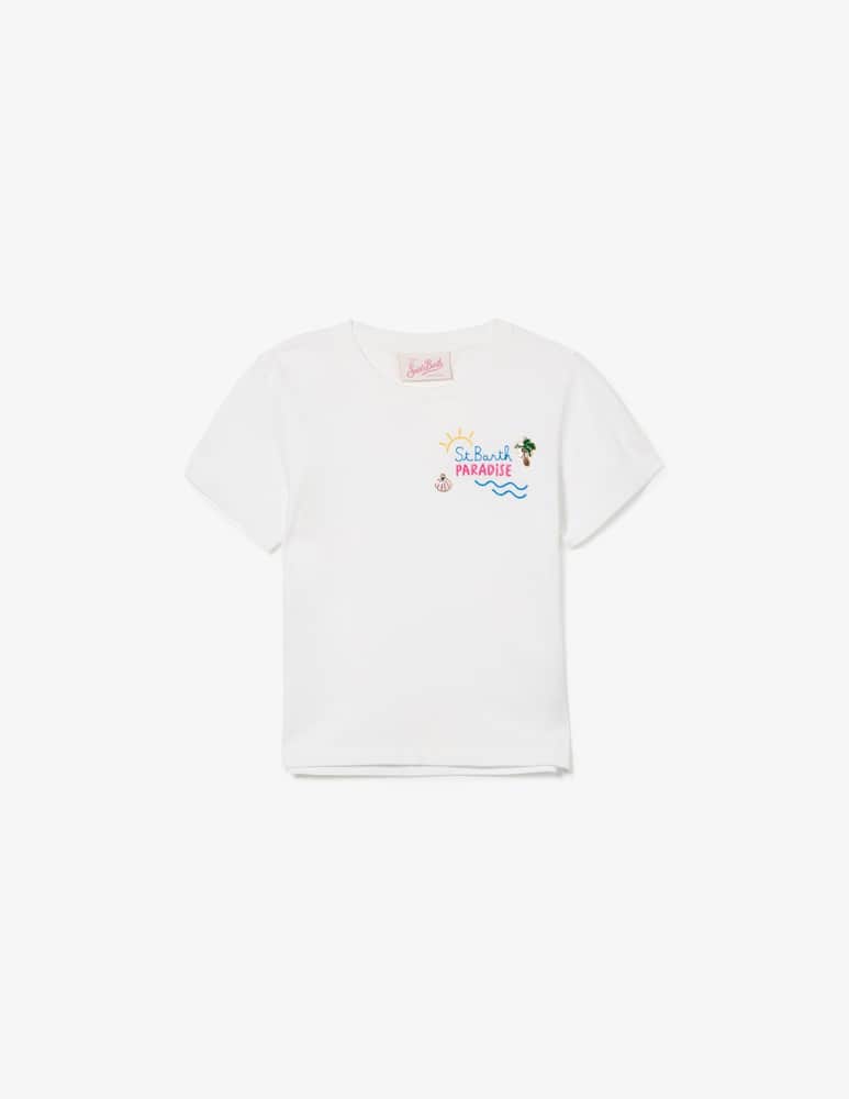 rinascente MC2 Saint Barth Paradise embroidery t-shirt