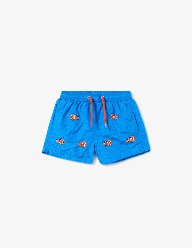rinascente MC2 Saint Barth Embroidered swim shorts