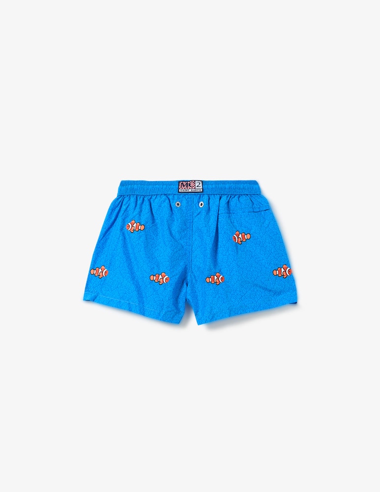 rinascente MC2 Saint Barth Embroidered swim shorts