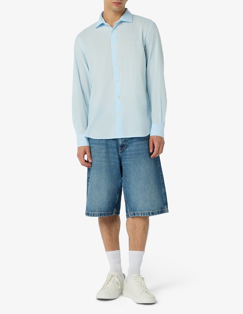 rinascente MC2 Saint Barth Camicia voile ice cotton