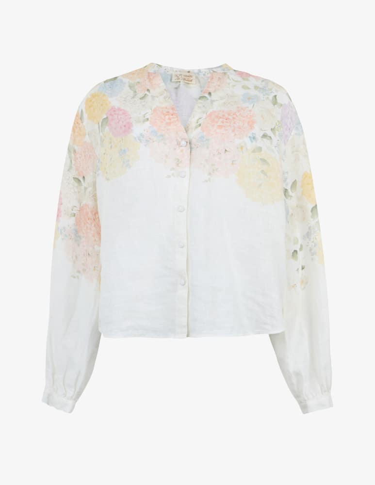 rinascente MC2 Saint Barth Camicia a fiori a maniche lunghe