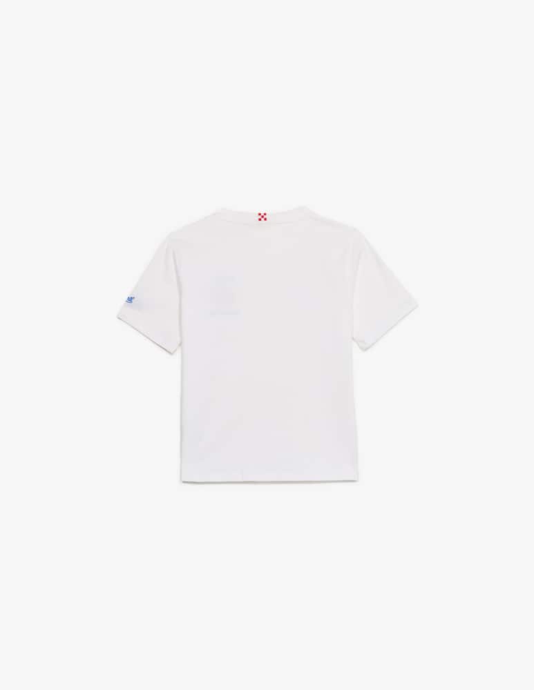 rinascente MC2 Saint Barth Embroidered fish t-shirt