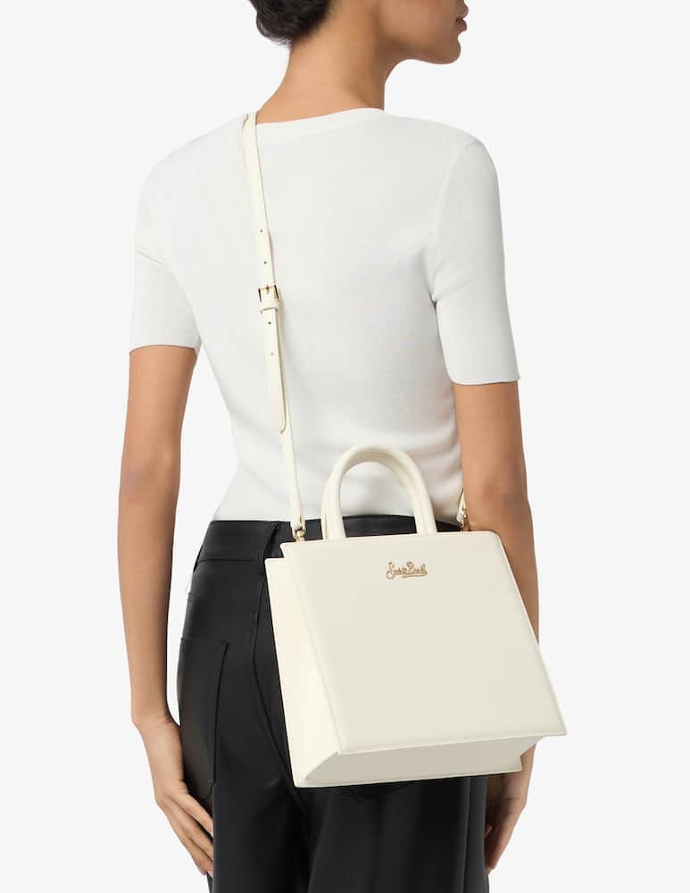 rinascente MC2 Saint Barth Borsa tote in pelle con tracolla