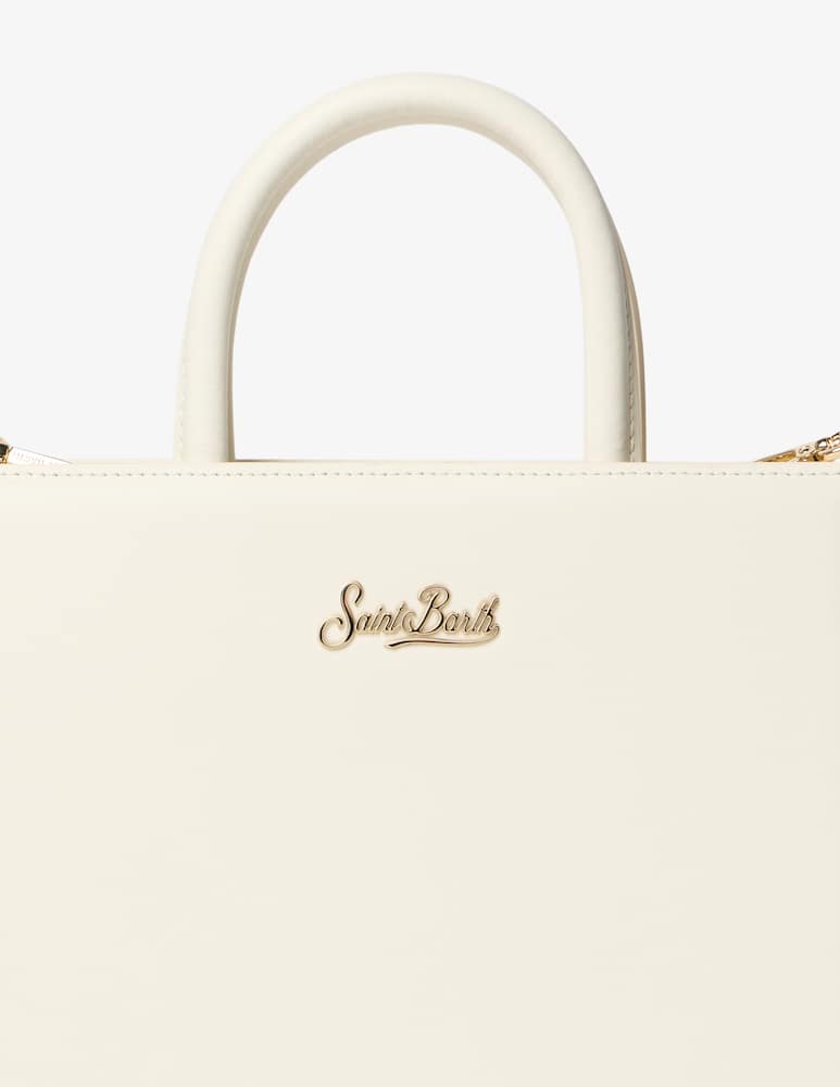 rinascente MC2 Saint Barth Borsa tote in pelle con tracolla