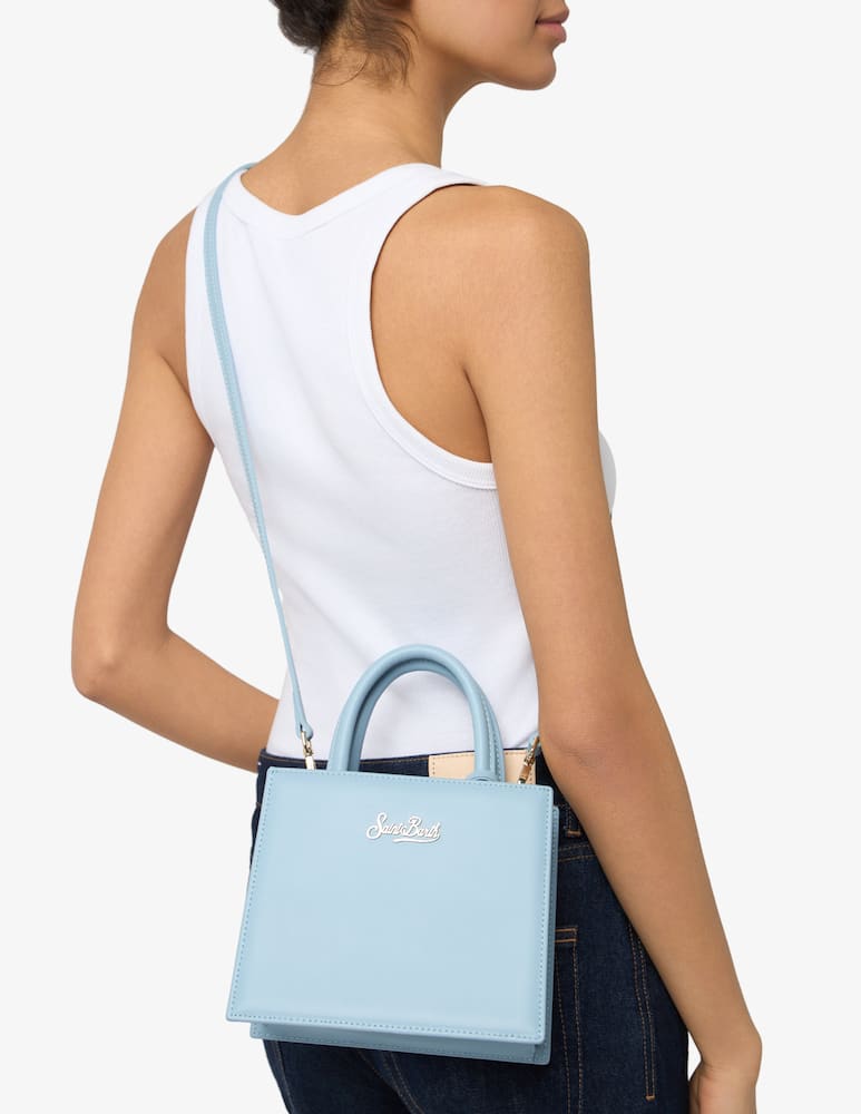 rinascente MC2 Saint Barth Borsa tote in pelle con tracolla