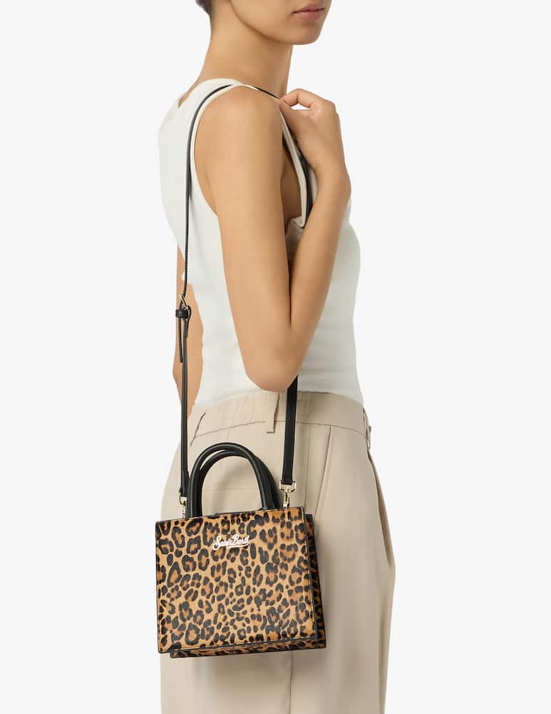 MC2 Saint Barth Leopard leather shoulder bag - picture 2 MC2 Saint Barth Leopard leather shoulder bag - picture 2