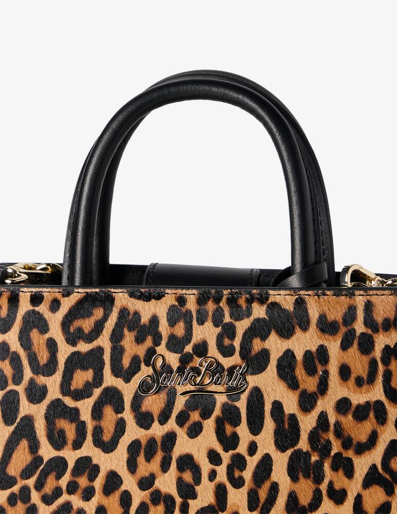MC2 Saint Barth Leopard leather shoulder bag - picture 4 MC2 Saint Barth Leopard leather shoulder bag - picture 4