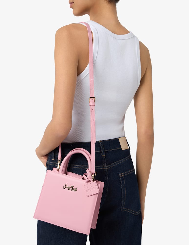 rinascente MC2 Saint Barth Borsa tote in pelle con tracolla