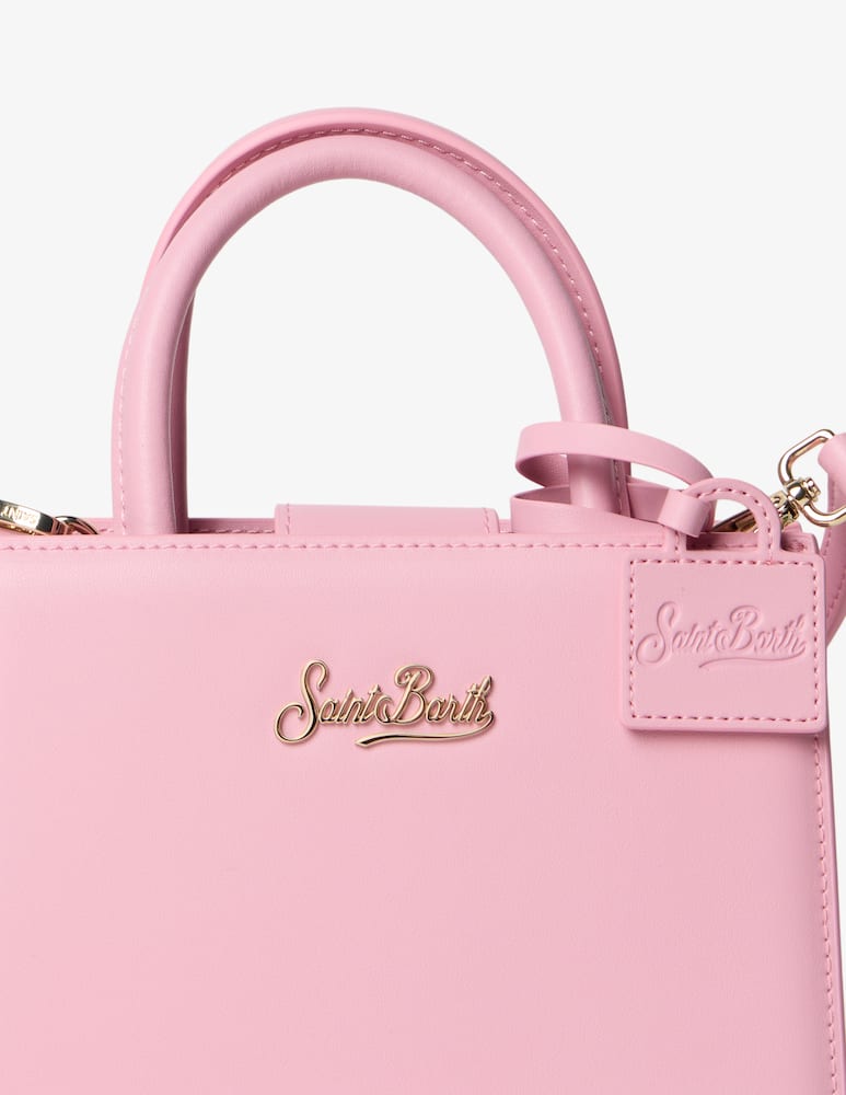 rinascente MC2 Saint Barth Borsa tote in pelle con tracolla