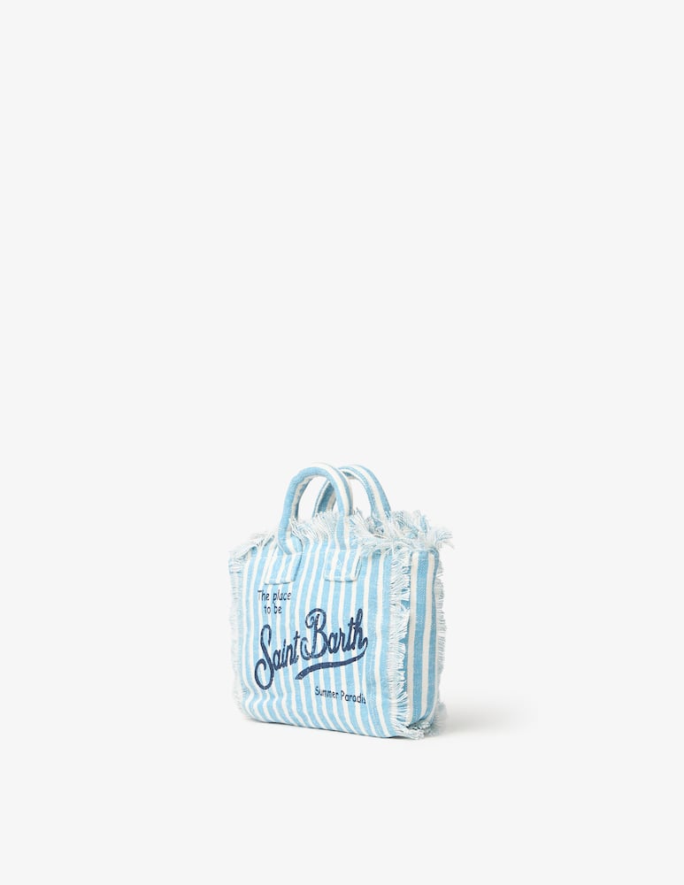 rinascente MC2 Saint Barth Borsa Vanity mini in lino
