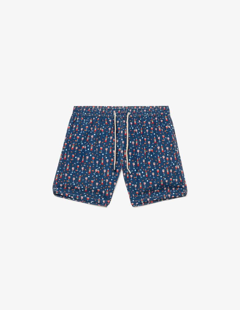 rinascente MC2 Saint Barth Patterned swim shorts