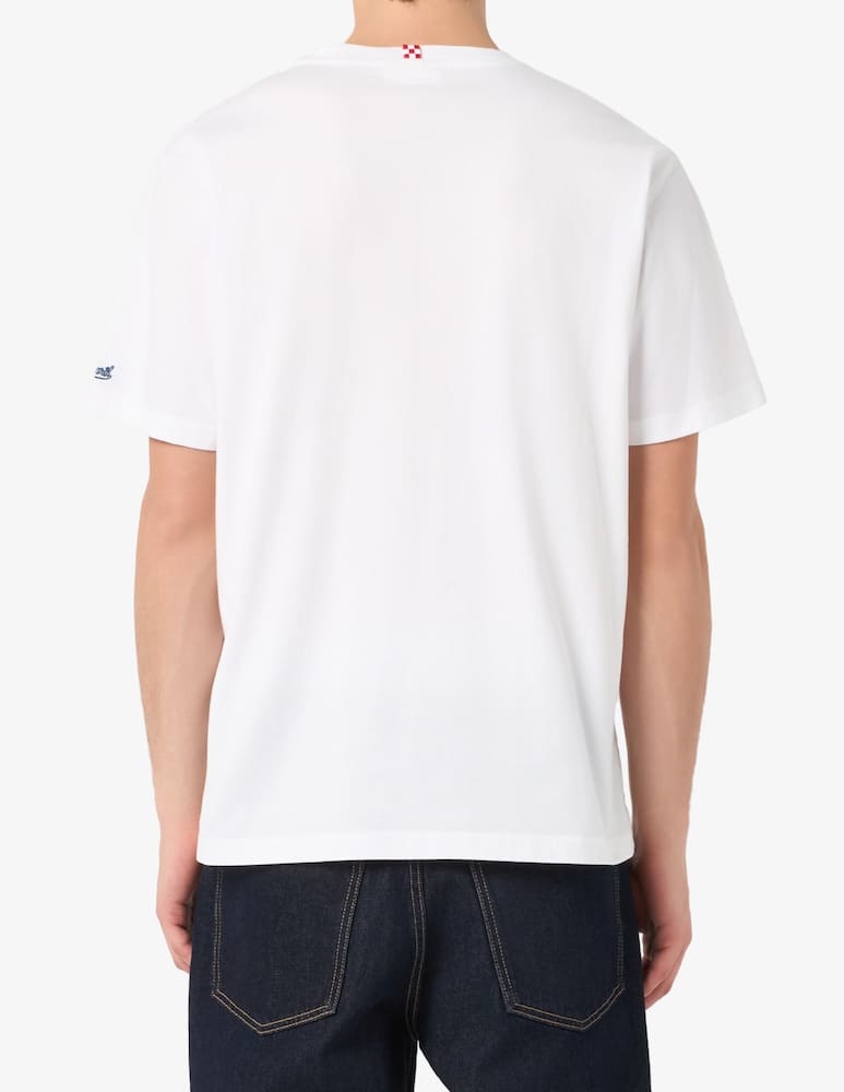 rinascente MC2 Saint Barth T-shirt cotone taschino stampa