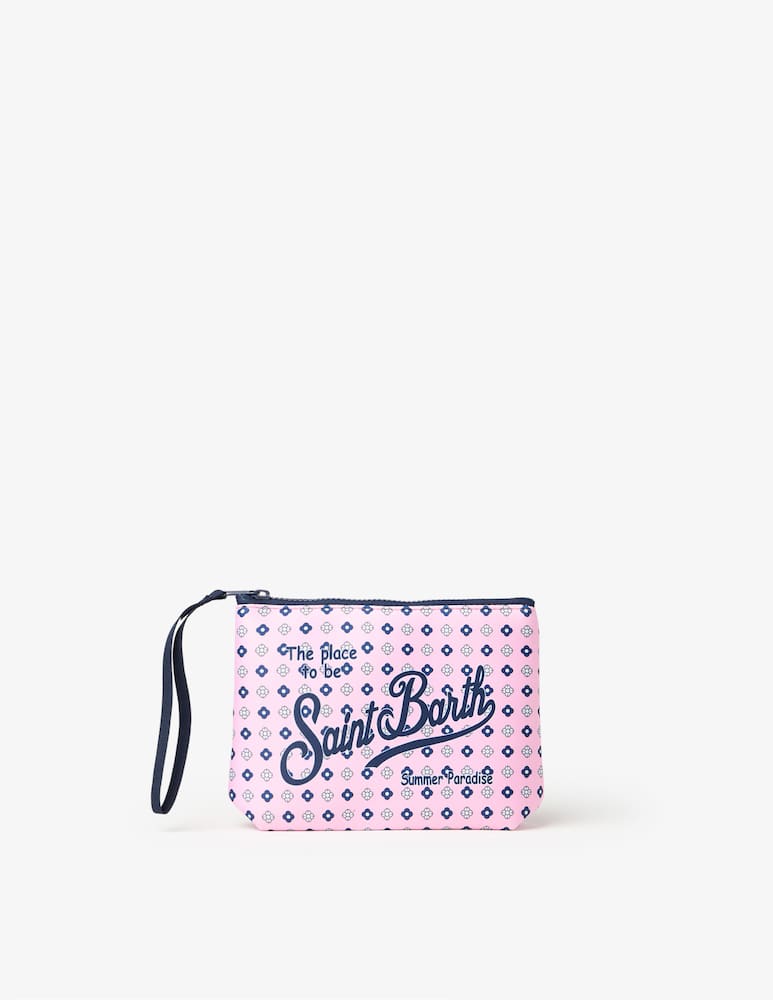 rinascente MC2 Saint Barth Saint Barth printed pouch