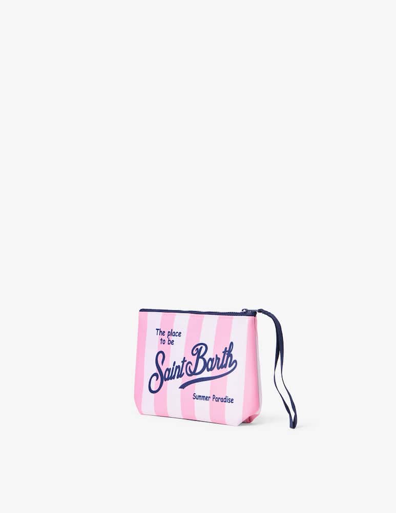 rinascente MC2 Saint Barth Pochette a righe con logo